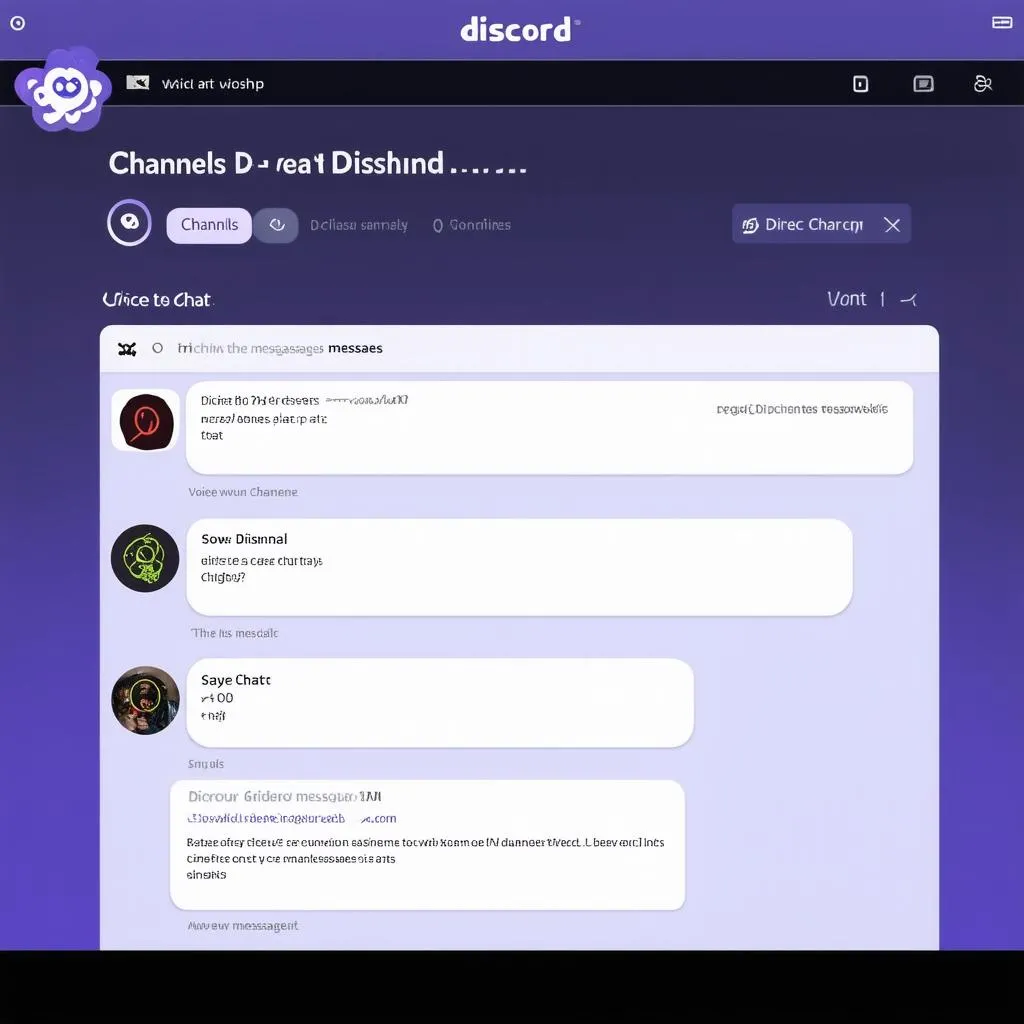 discord interface