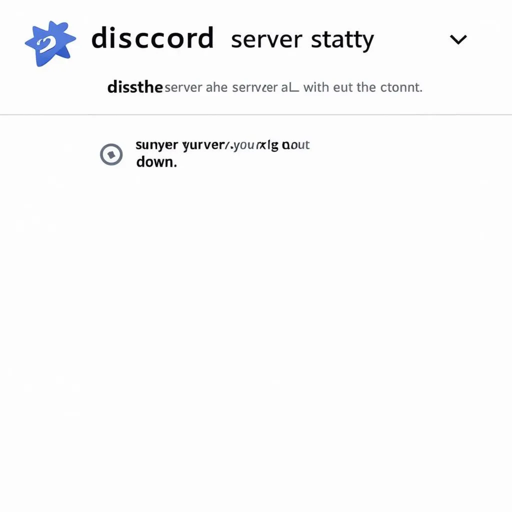 Discord Server Down