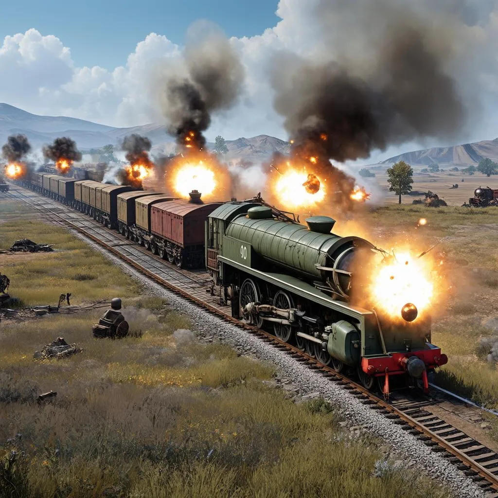 Epic Train Battle