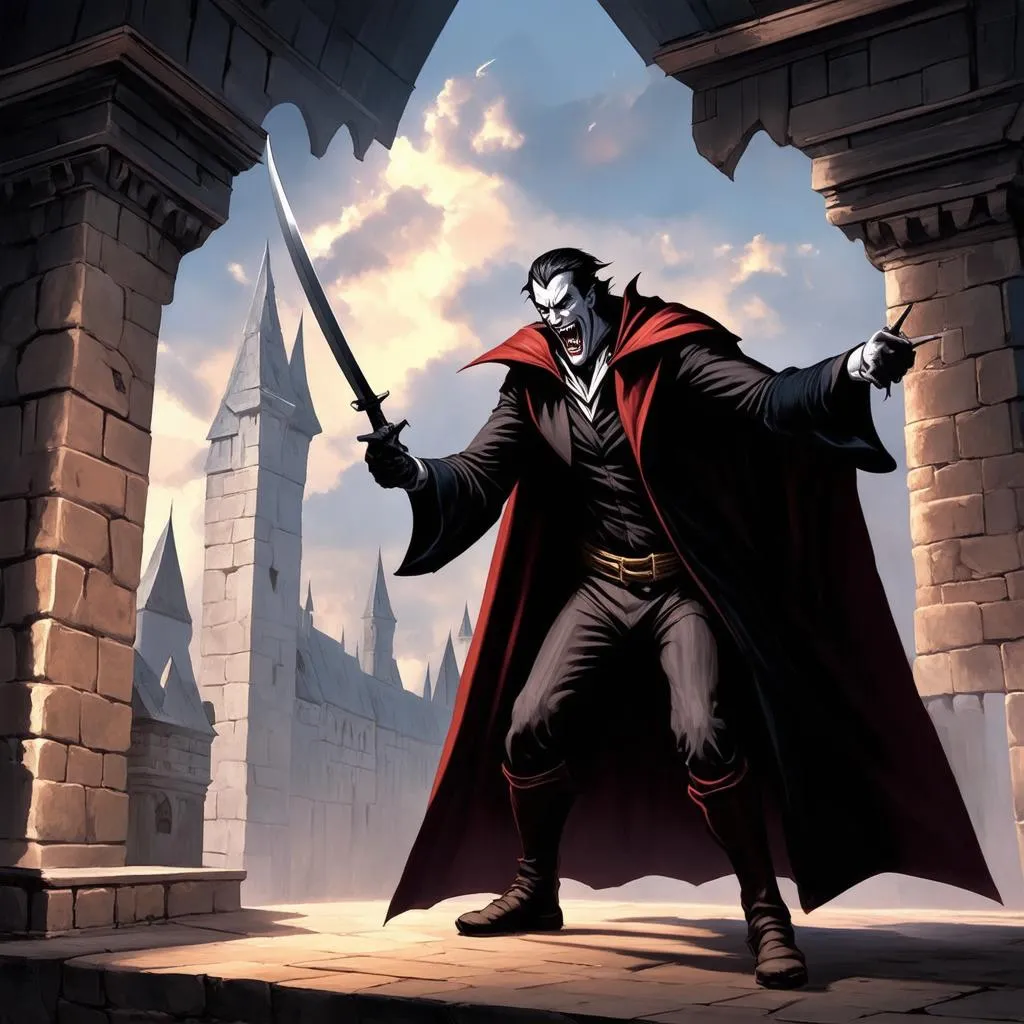 Đối đầu với Dracula