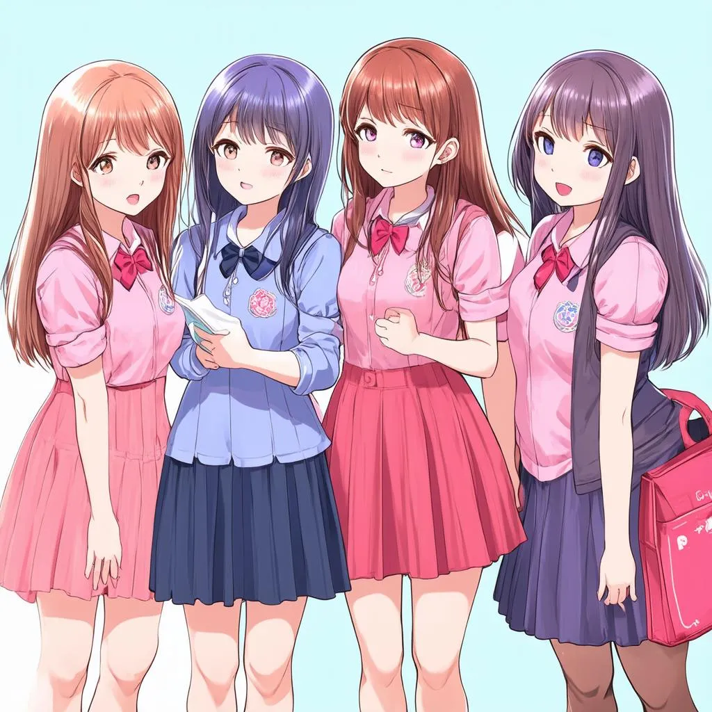 Doki Doki Literature Club các nhân vật