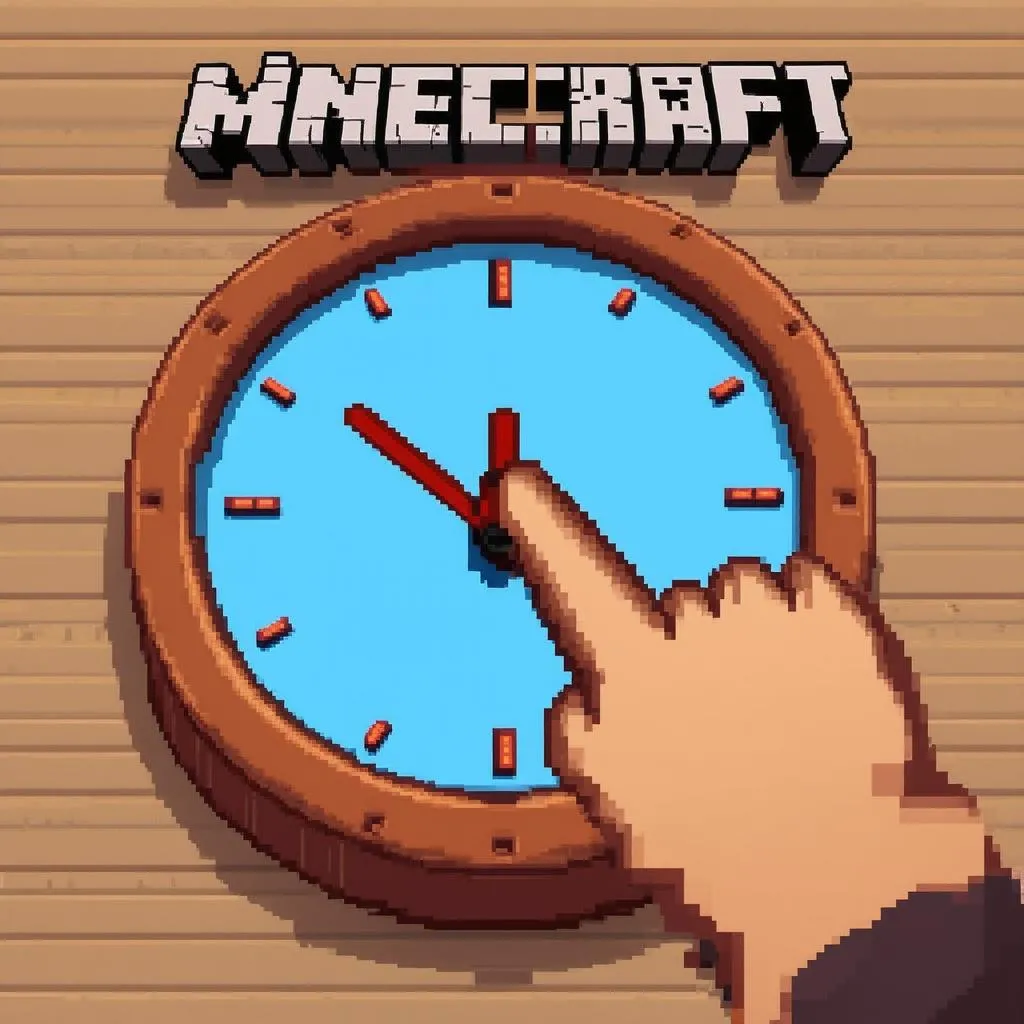 minecraft-clock