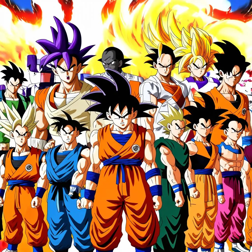 các nhân vật dragon ball