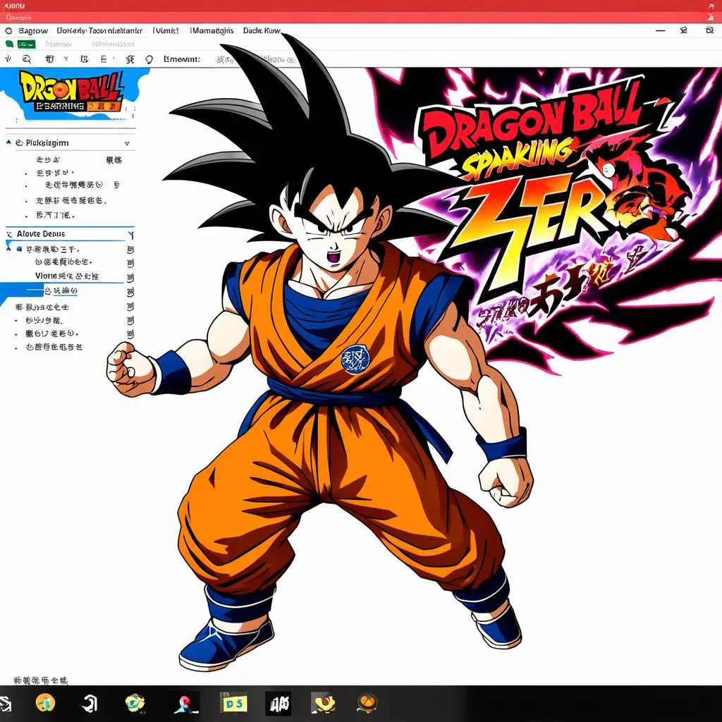 Hình ảnh demo game Dragon Ball Sparking Zero PC