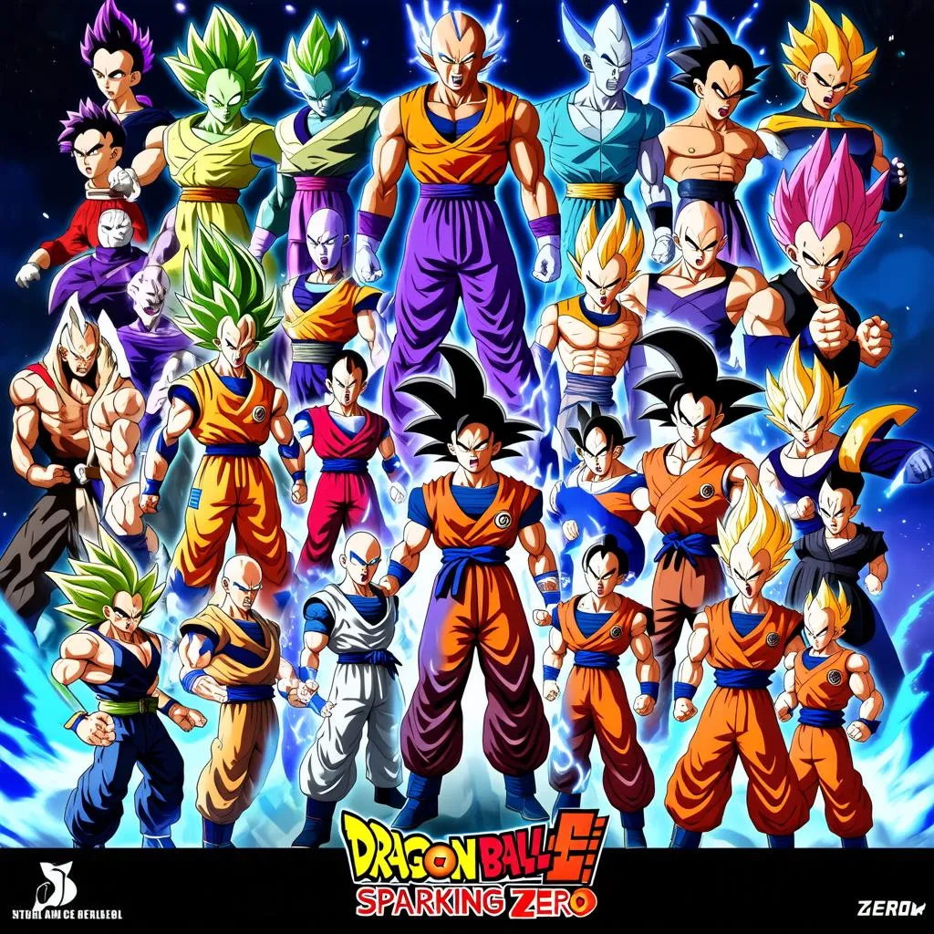 Dragon Ball Sparking Zero Roster