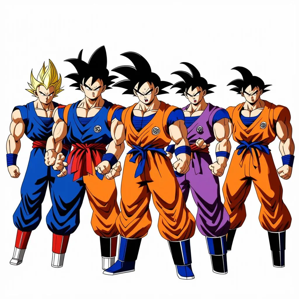 Các Chiến Binh Saiyan Huyền Thoại