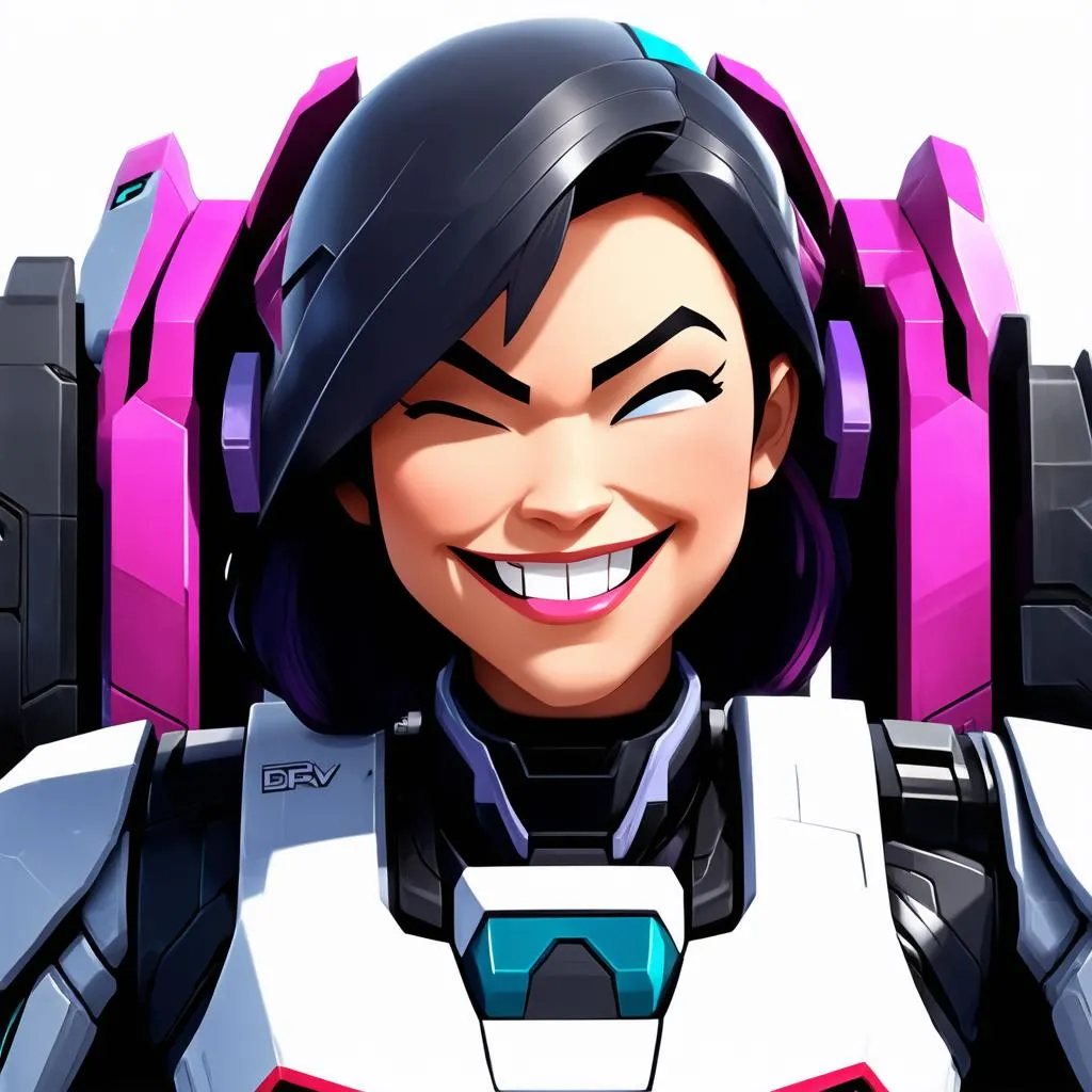 D.Va Overwatch chân dung