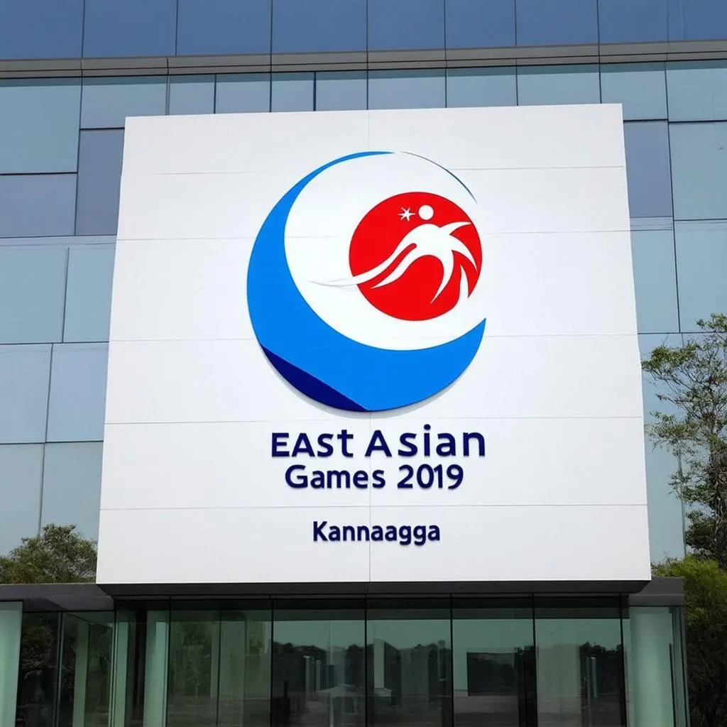 east asian games 2019 logo