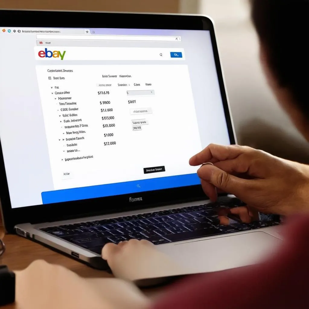 Mua sắm trực tuyến trên eBay