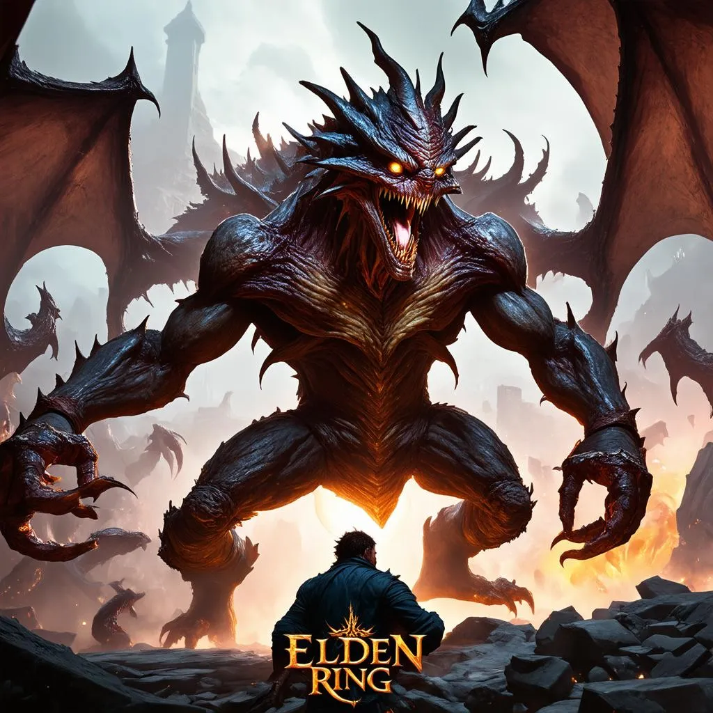 Elden Ring DLC boss fight