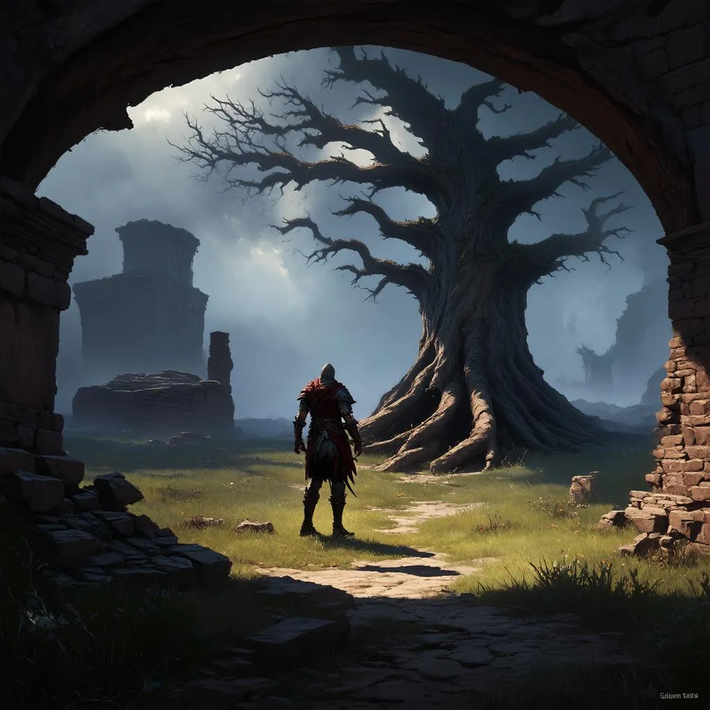 Elden Ring Shadow of the Erdtree concept art