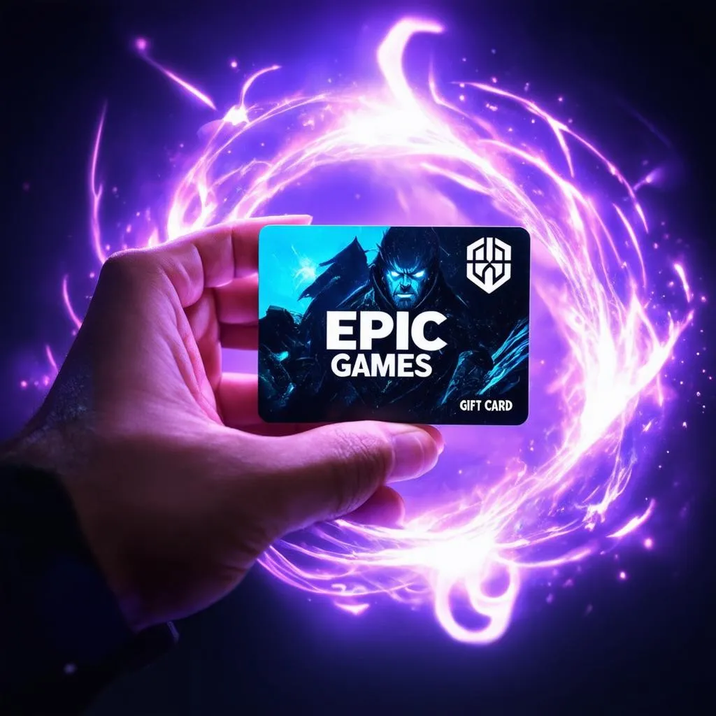 Epic Games Gift Card mở ra thế giới game