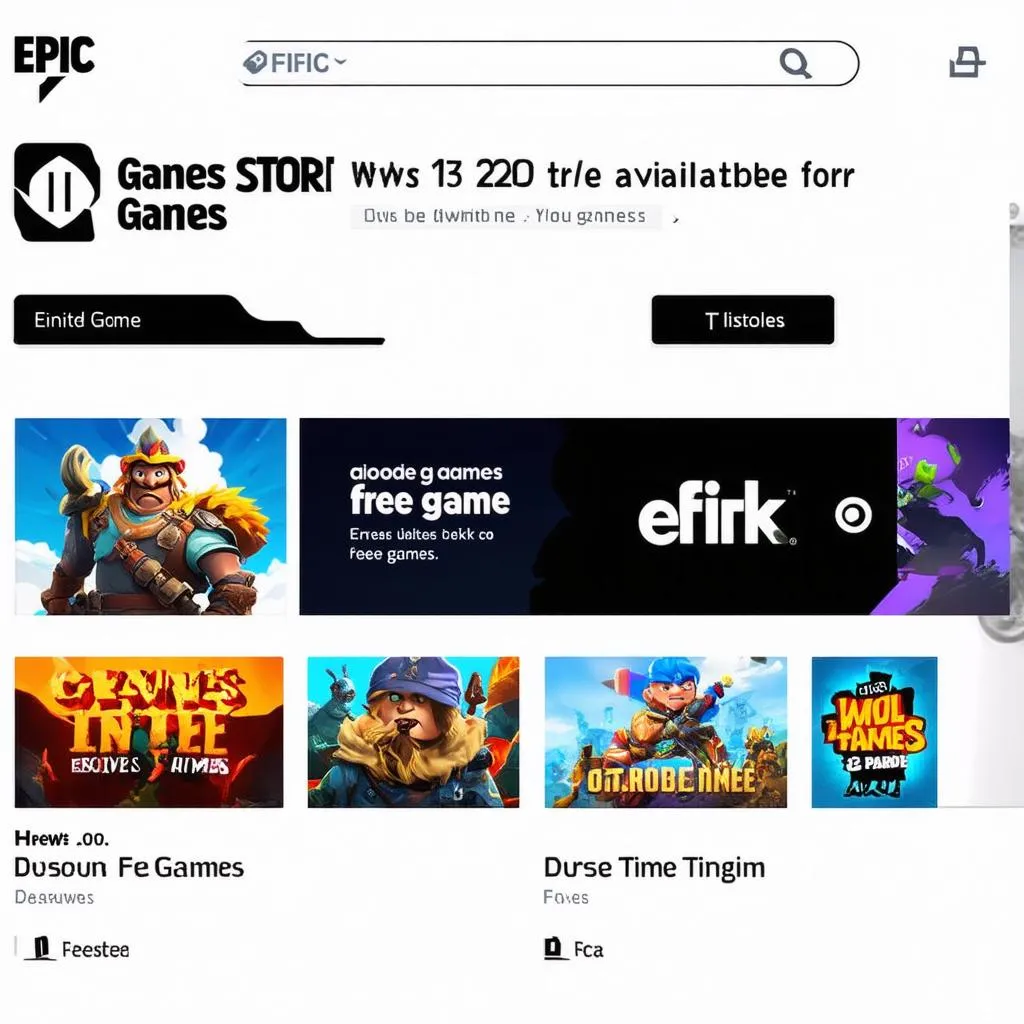 cửa hàng epic games miễn phí