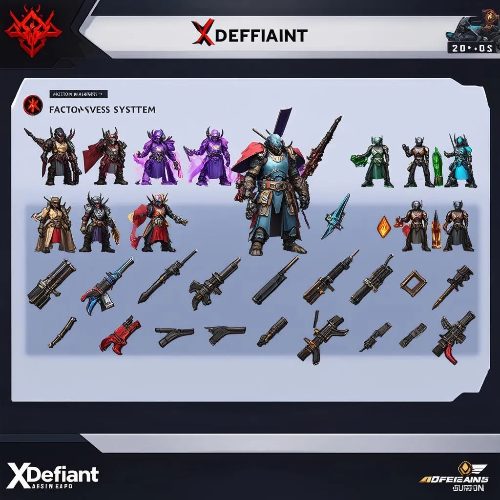 XDefiant Faction System