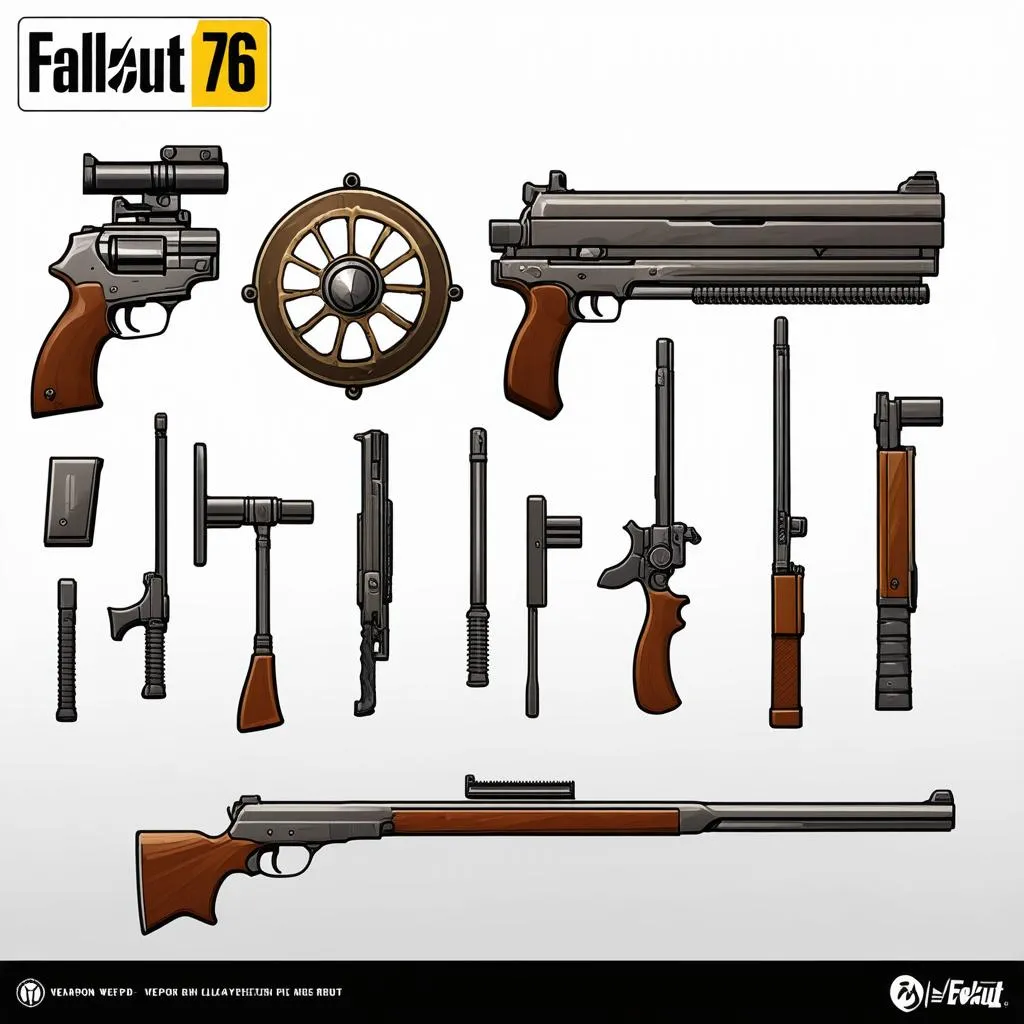 Fallout 76: Bánh Xe Vũ Khí