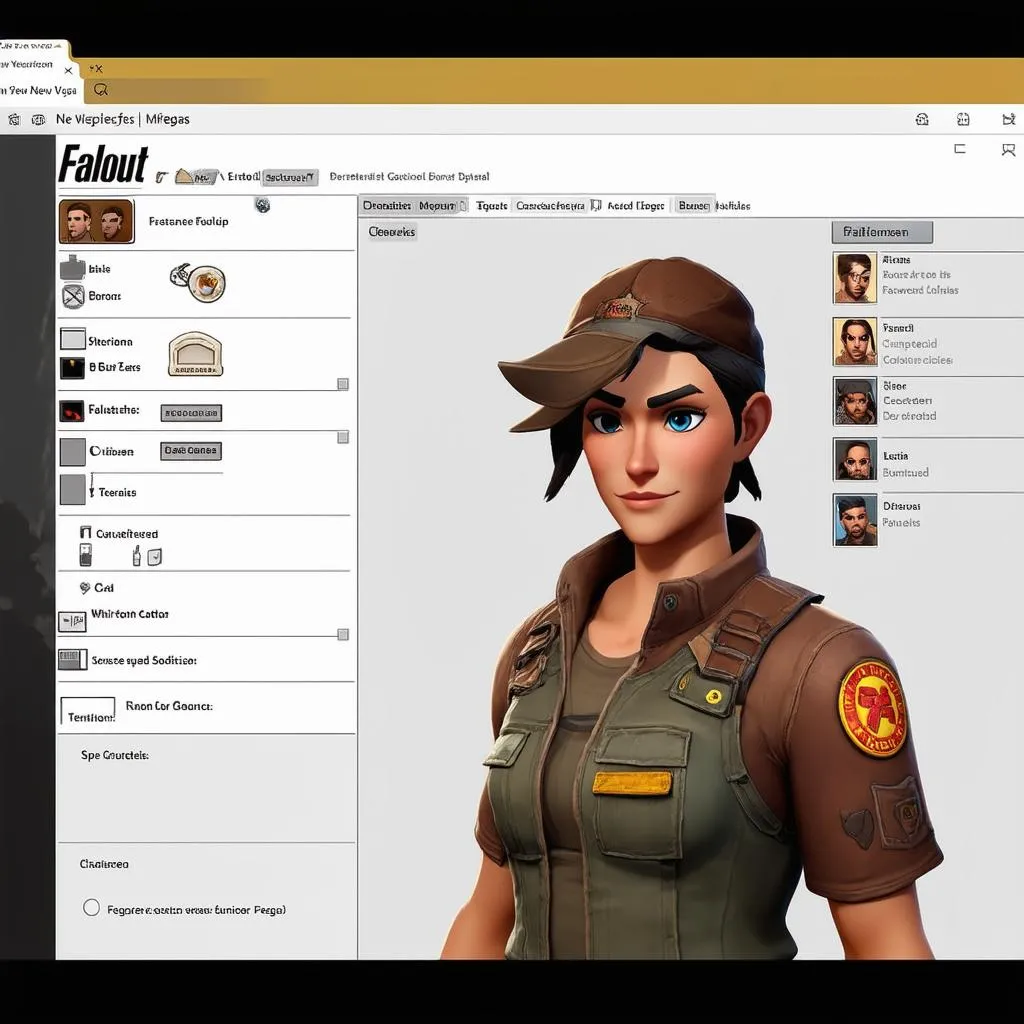 Fallout New Vegas Character Creation
