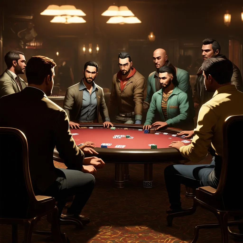 Fallout New Vegas: Characters Gambling