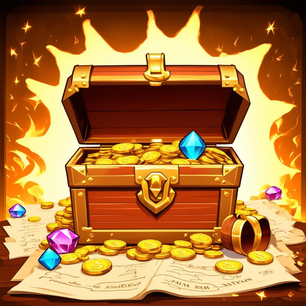 Fantasy Treasure Chest