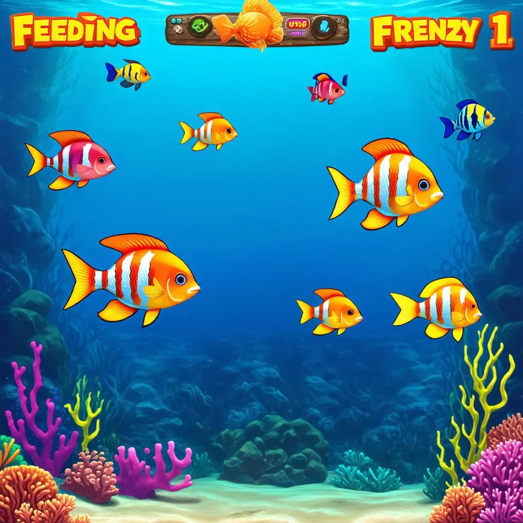 Feeding Frenzy 1 Gameplay