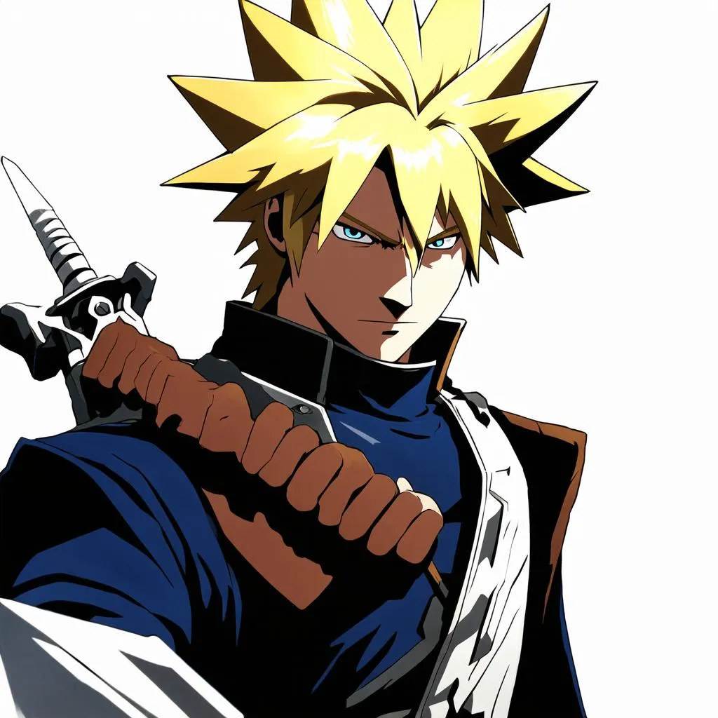 Cloud Strife trong Final Fantasy 7 Rebirth