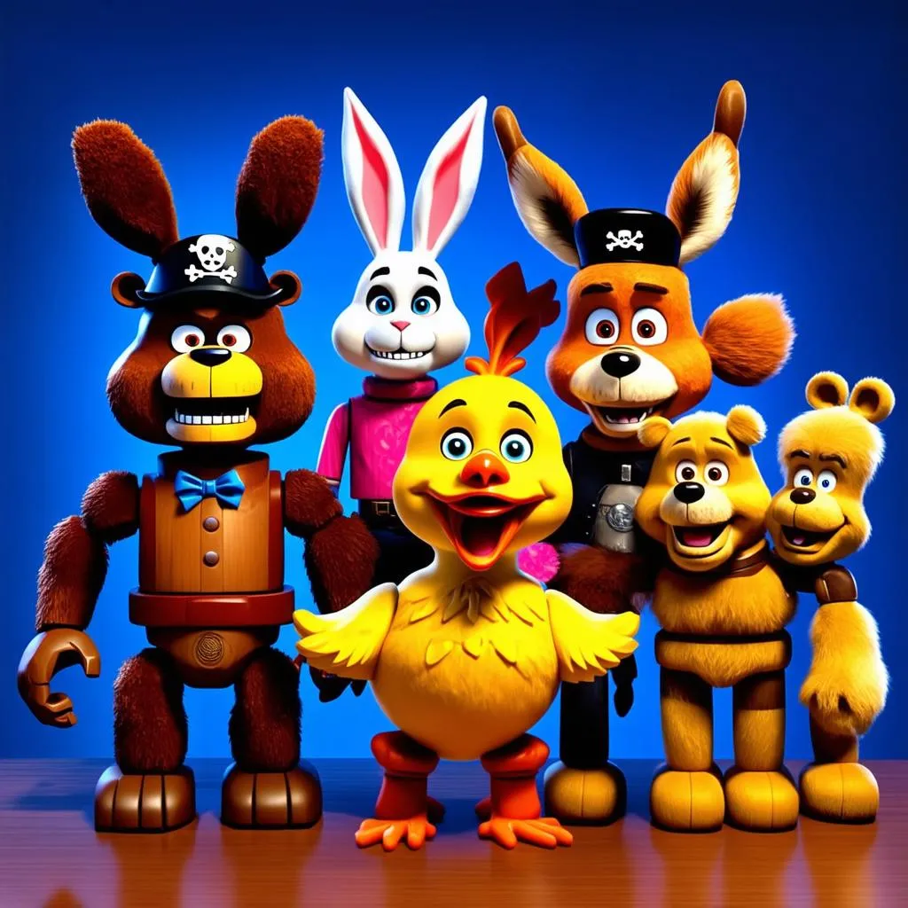 Five Nights At Freddy's Characters