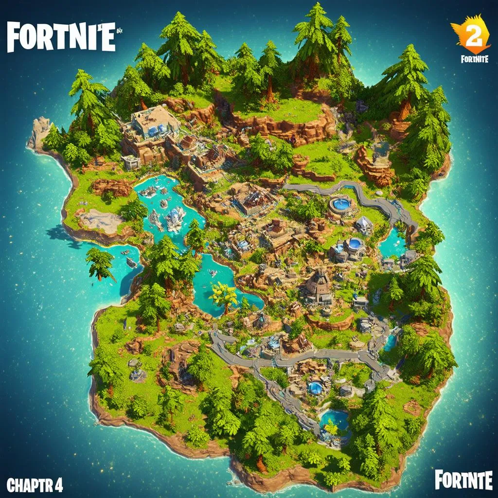 Bản đồ Fortnite Chapter 4