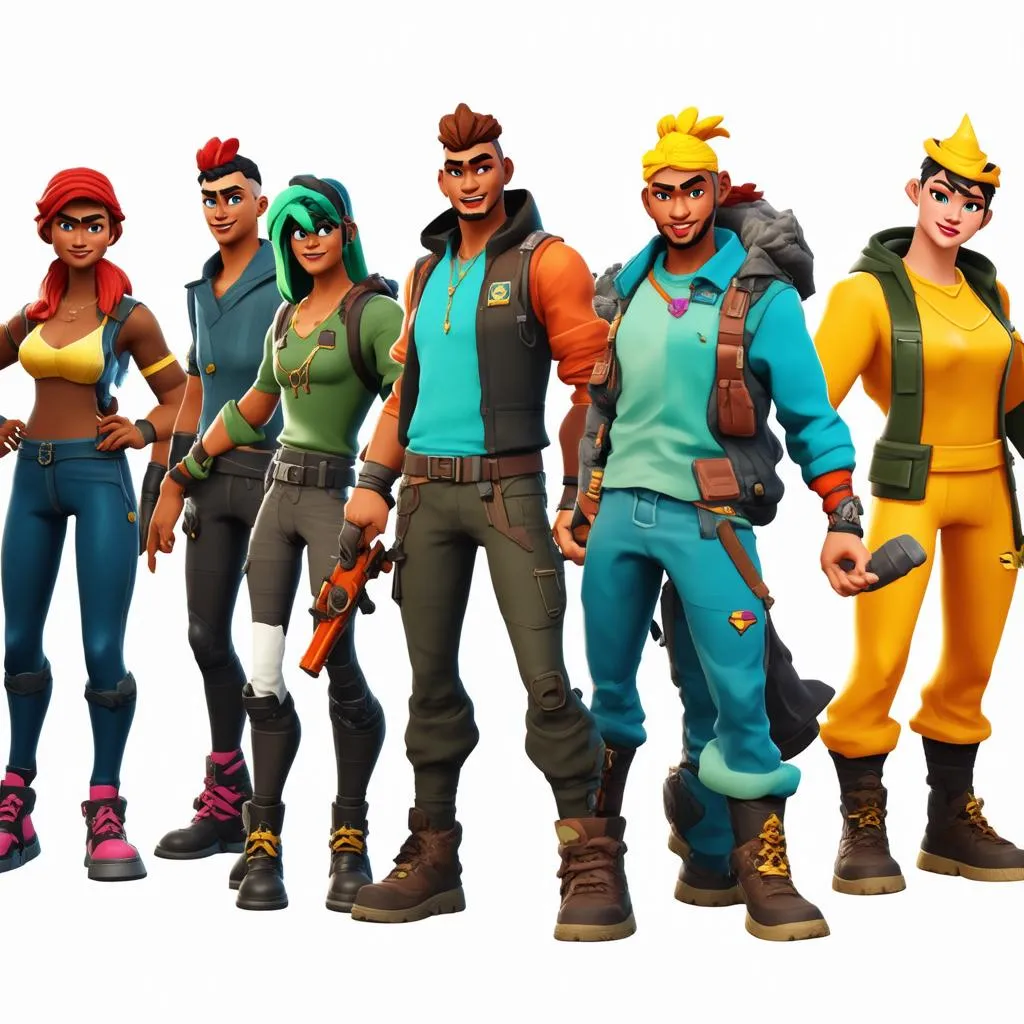 Fortnite characters