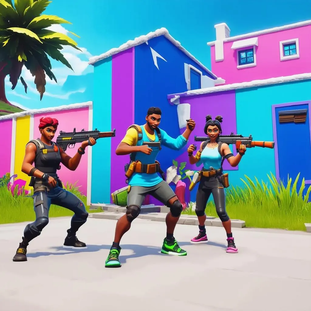 Fortnite Chiến Đấu