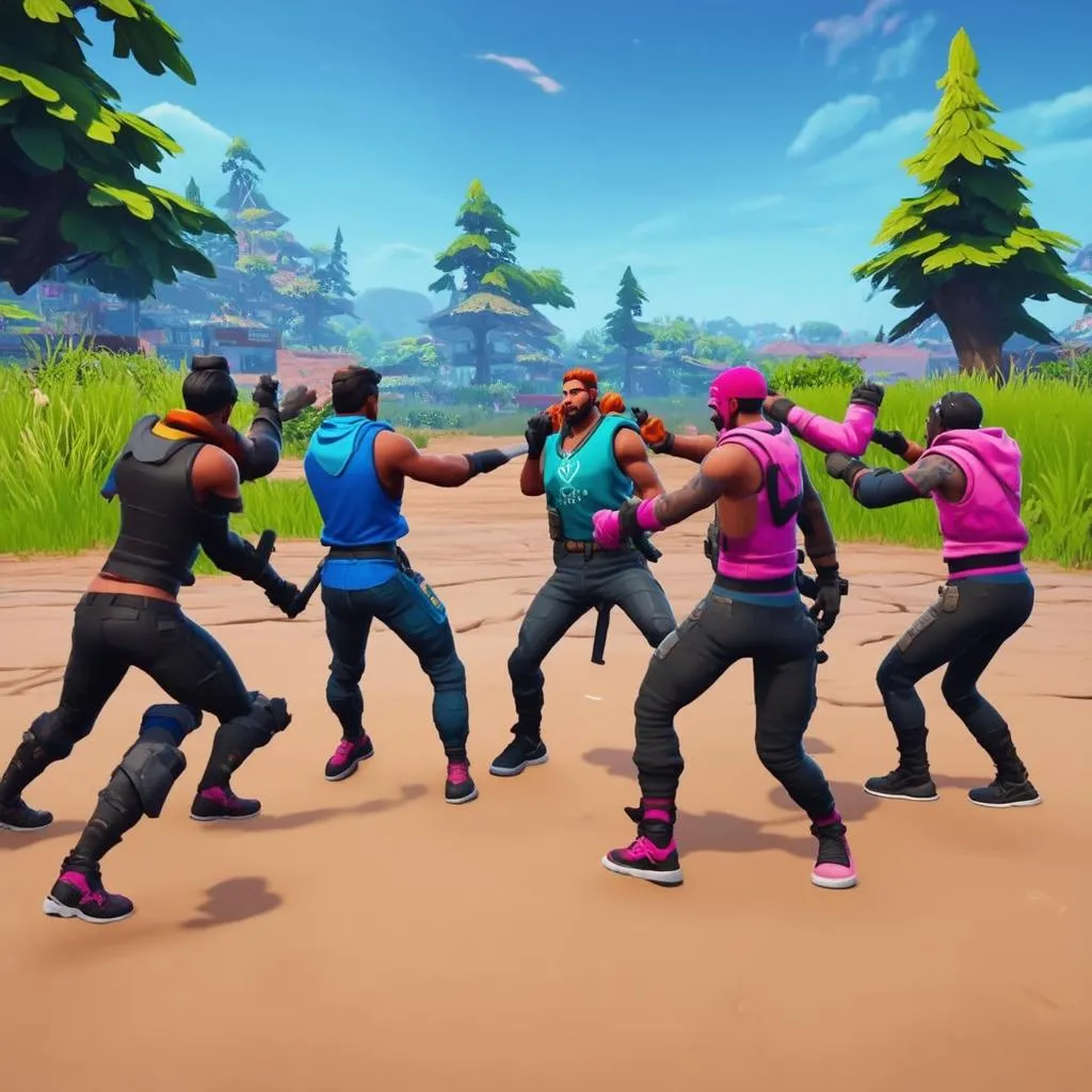 Fortnite game battle royale