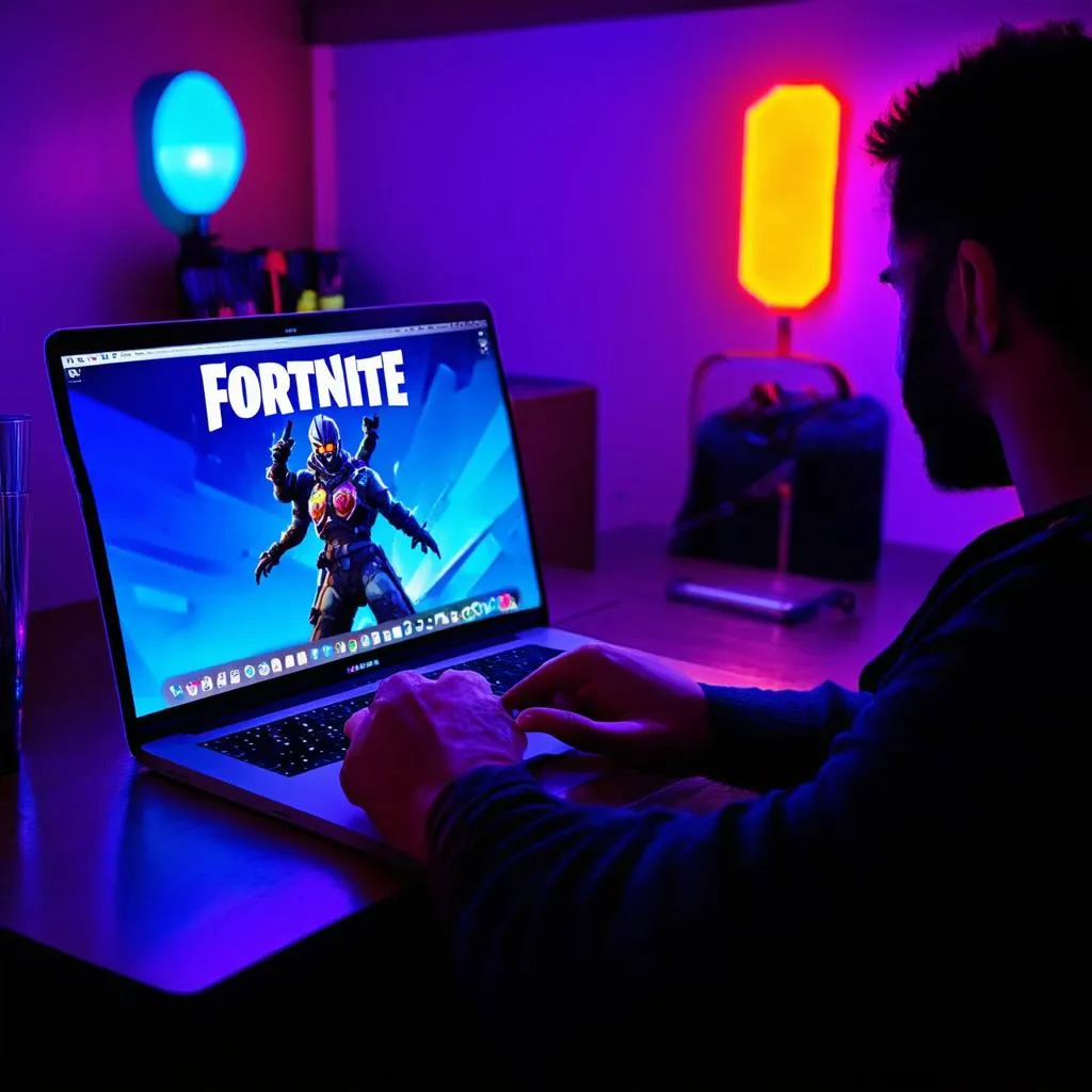 Chơi Fortnite trên Macbook