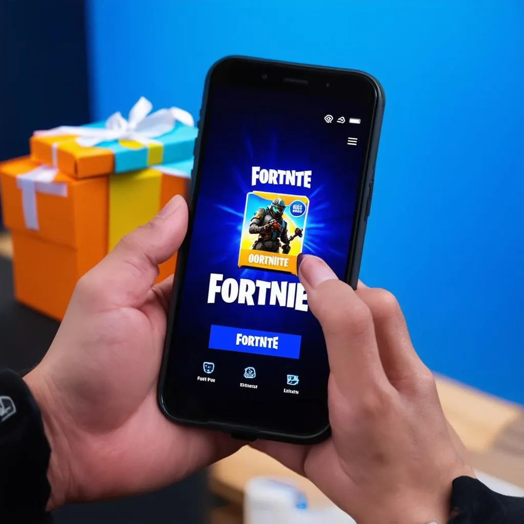 Redeem Code in Fortnite Mobile App