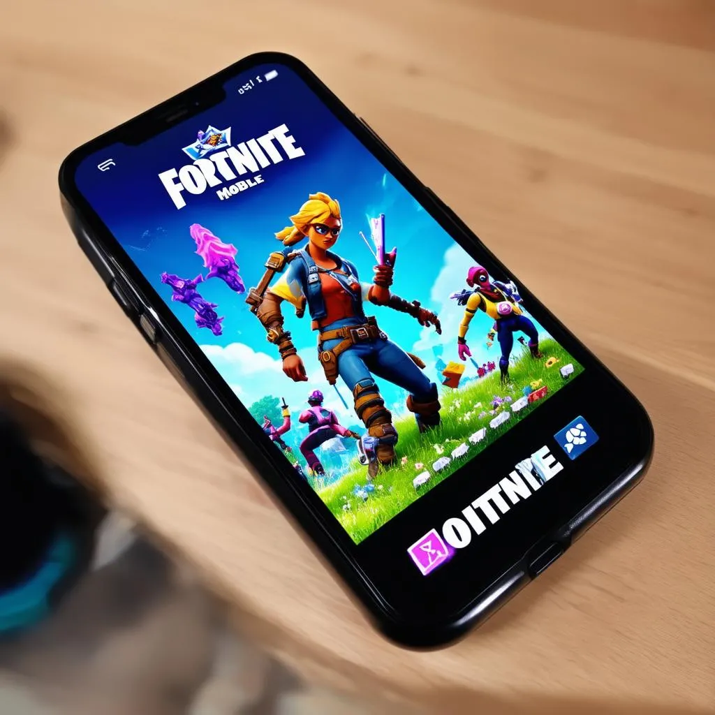 Fortnite Mobile Gameplay