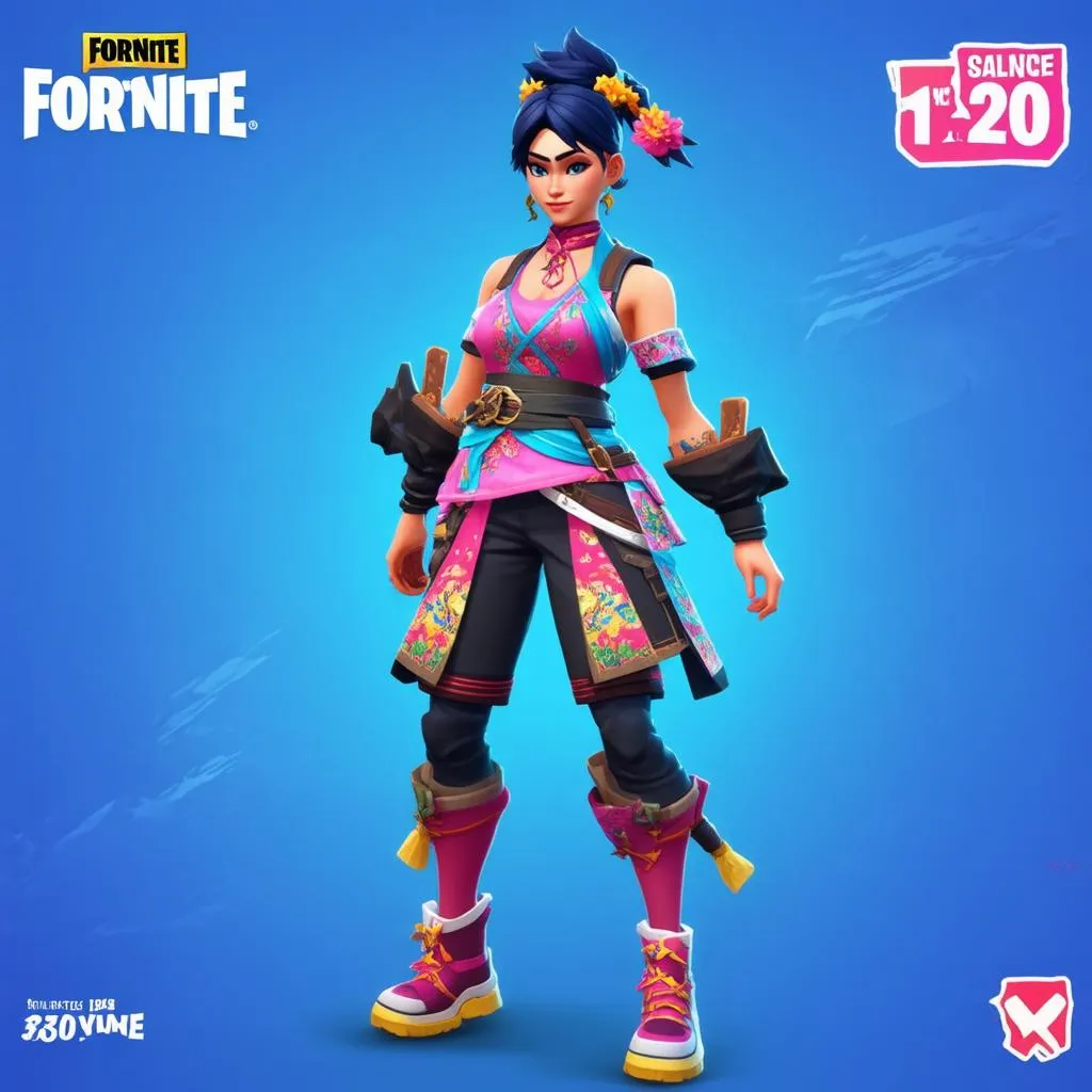 Fortnite Skin Phong Cách Nhật Bản