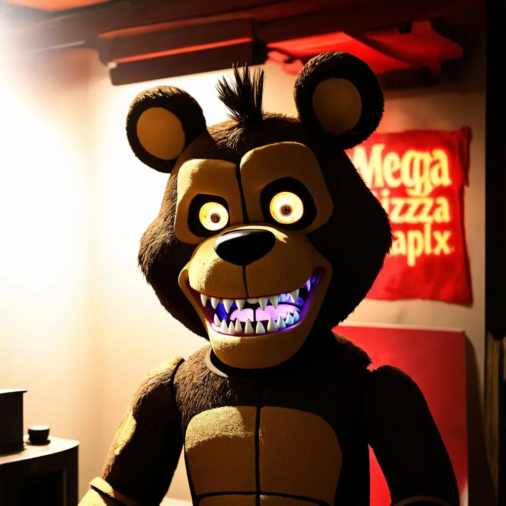 Freddy Fazbear animatronic