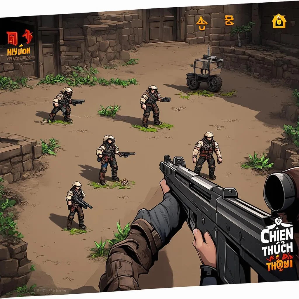 Game bắn súng giao diện giống Chiến Dịch Huyền Thoại