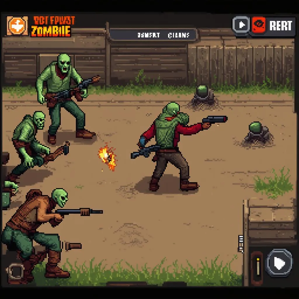 Game đại chiến zombie trên điện thoại