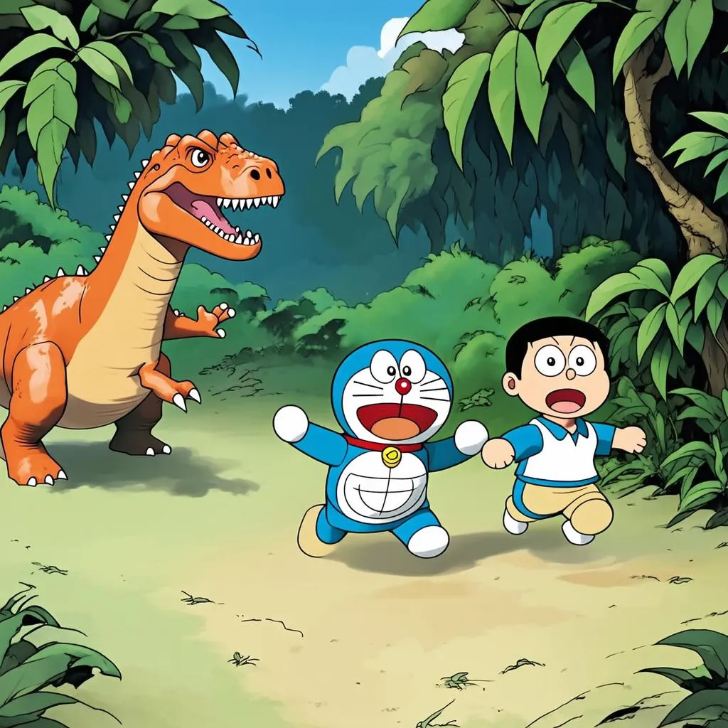 Game phiêu lưu Doraemon