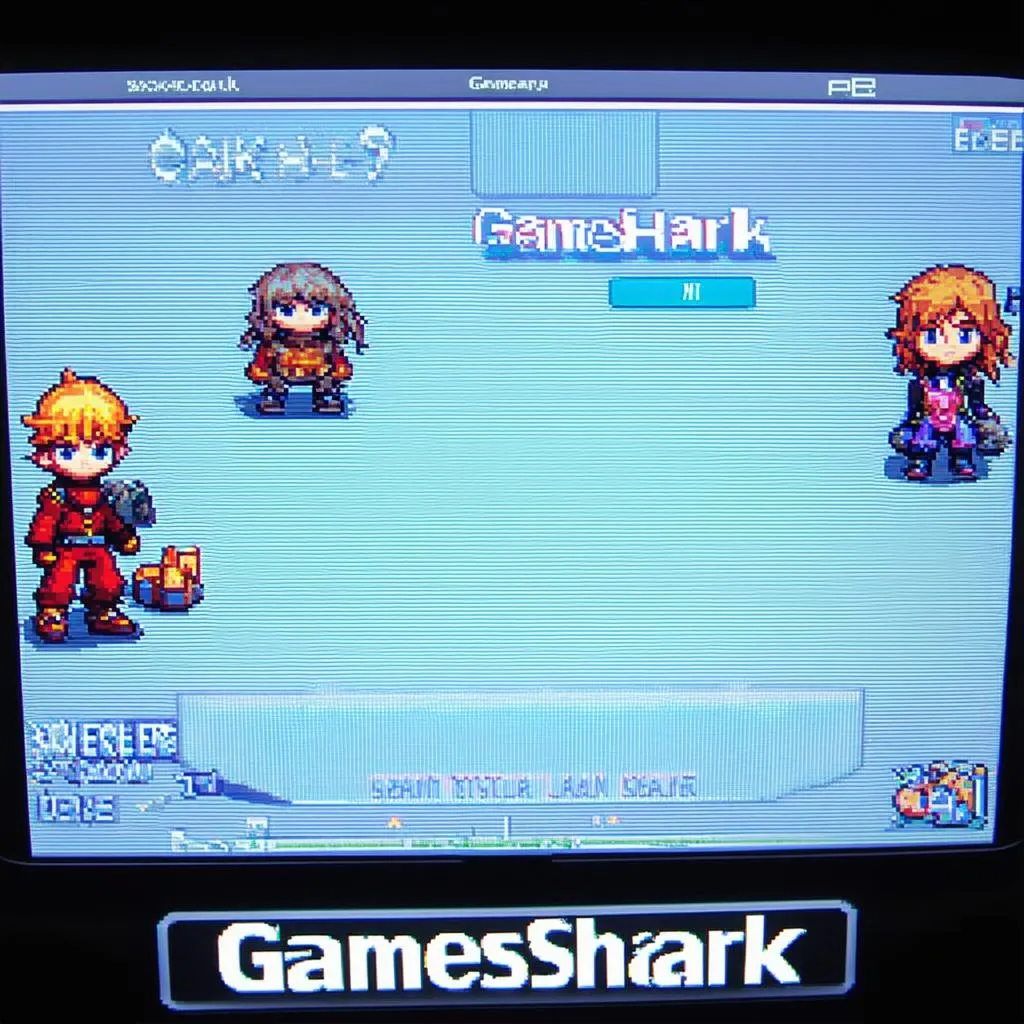 Game lỗi do Gameshark