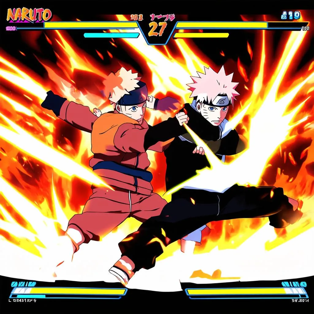 Trận chiến trong game Naruto 2.7