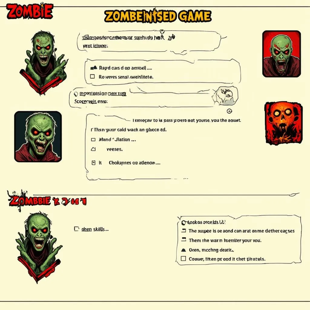 game nhập vai zombie