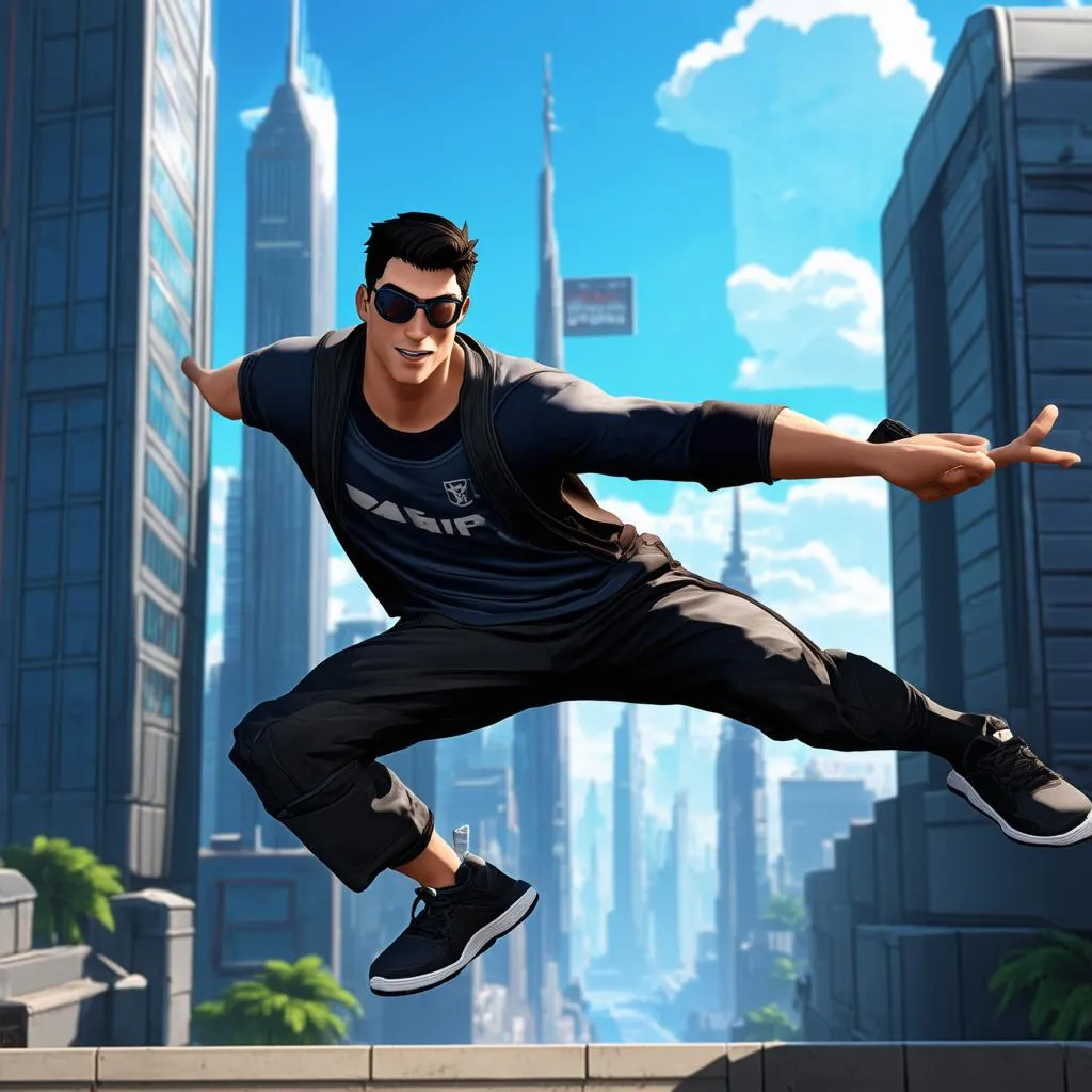 Game Parkour 2 - Nhân vật cực ngầu