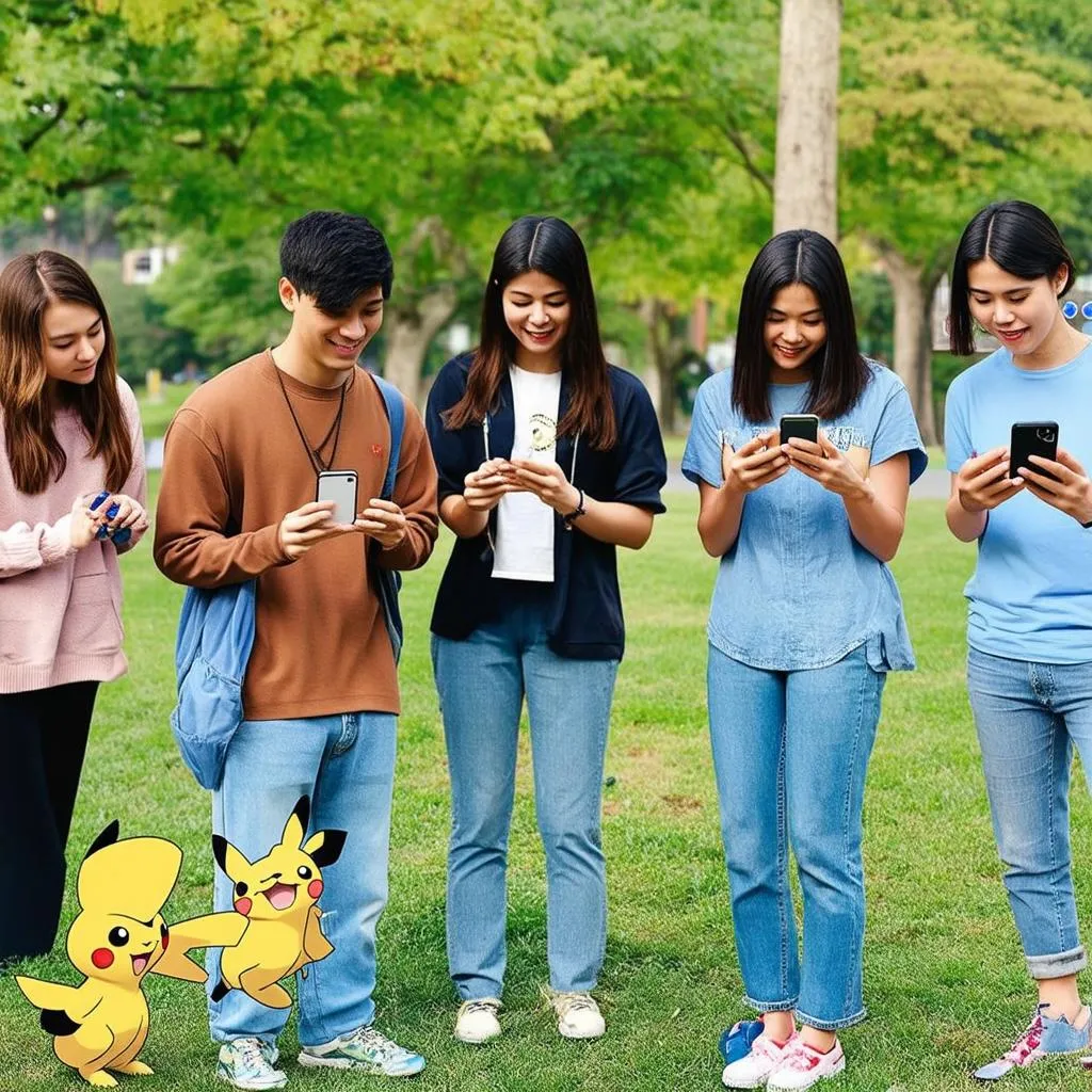 Hình ảnh minh họa cho game Pokemon Đại Chiến