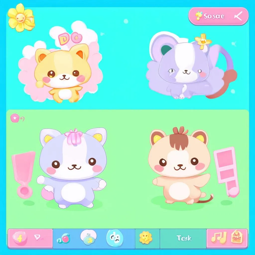 Game âm nhạc so cute