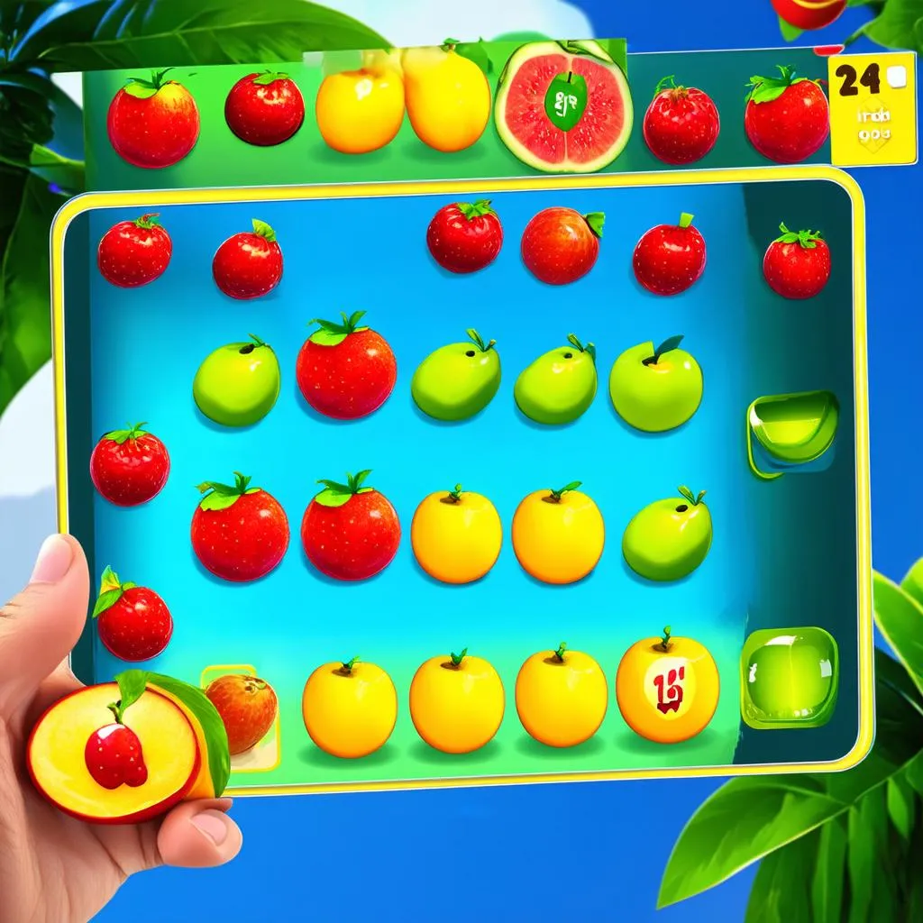 Game trái cây hiện đại