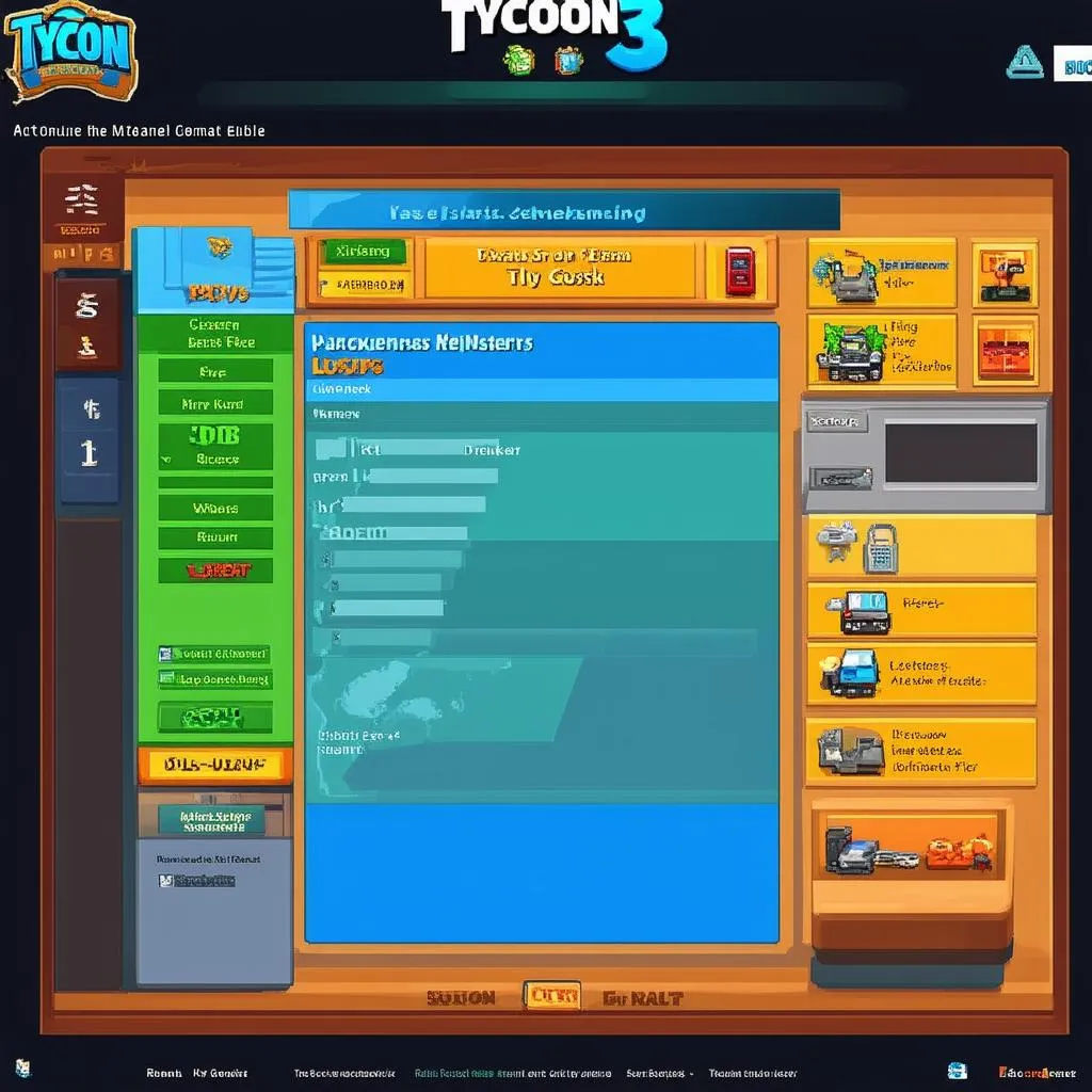 Game Tycoon 3 Giao Diện