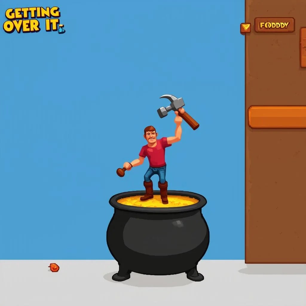 Getting Over It - Game Ức Chế