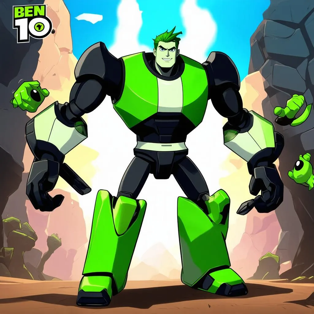 Game vui Ben 10 hành động