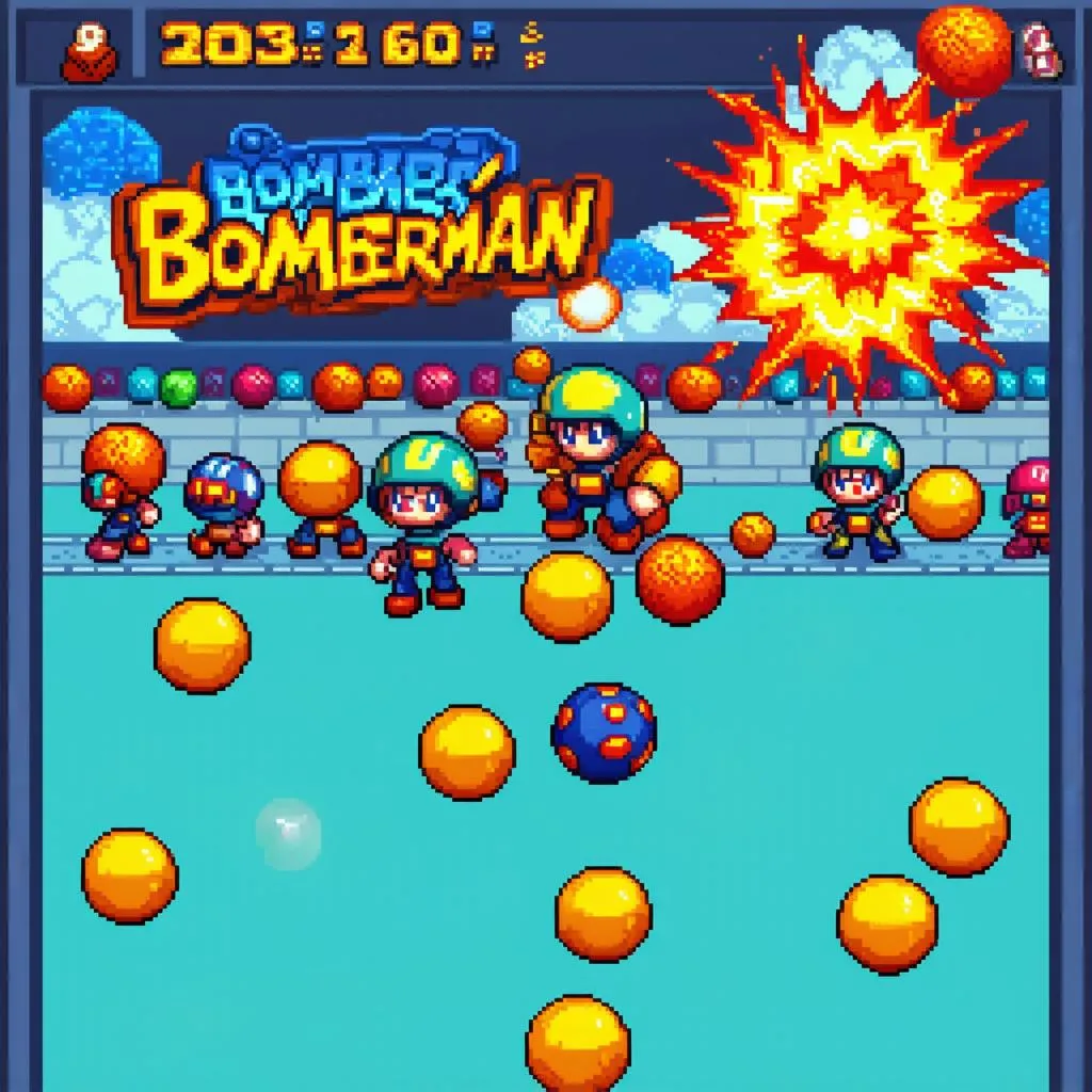 Bomberman gameplay