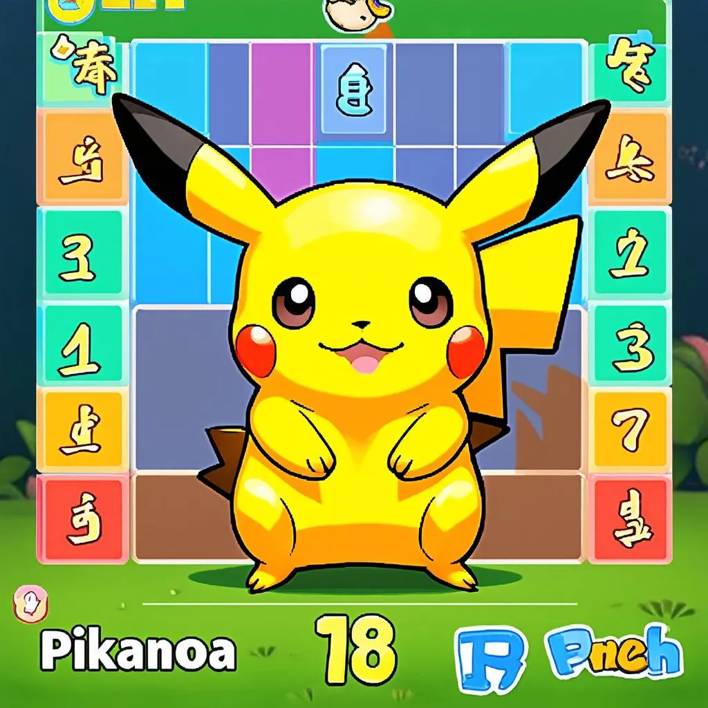 Game Xếp Hình Pikachu