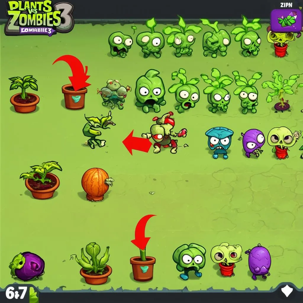 Plants vs Zombies 3 Gameplay